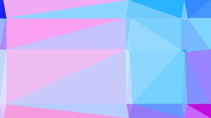 Fototapeta premium triangle background with lavender blue, light sky blue and dodger blue colors. backdrop style composition for poster, cards, wallpaper or texture element