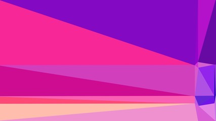 Fototapeta premium deep pink, pastel magenta and dark violet colored contemporary art. simple geometric shape background for poster, banner, wallpaper or texture