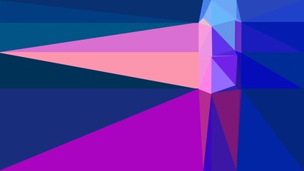 modern contemporary art with medium orchid, midnight blue and royal blue colors. simple geometric background for poster, cards, wallpaper or texture