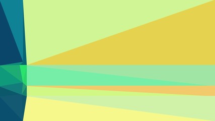 Obraz premium geometric triangles style in khaki, teal and pastel orange color. abstract triangles composition. for poster, cards, wallpaper or texture