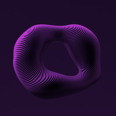 Abstract black purple background. 3d illustration, 3d rendering.