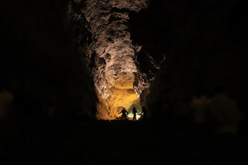 tunel de lave de la Cueva de los Verdes, Lanzarote