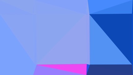 triangle background abstract with corn flower blue, strong blue and orchid colors. backdrop style for poster element, cards, wallpaper or texture