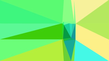 geometric pastel green, pastel yellow and green yellow color background. for creative poster, cards, wallpaper or texture design