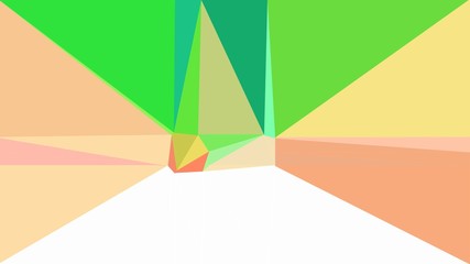 lime green, khaki and light green multi color background art. abstract triangle style composition for poster, cards, wallpaper or texture