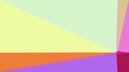 Fototapeta premium triangle background with tea green, medium orchid and coral colors. backdrop style composition for poster, cards, wallpaper or texture element