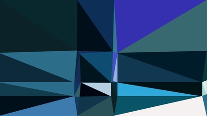 very dark blue, lavender and dark slate blue color geometric triangle background. simple illustration trendy abstract for poster design, cards, wallpaper or texture