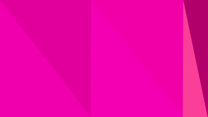 Fototapeta premium minimalistic triangle geometric background with deep pink and medium violet red colors for poster, cards, wallpaper or background texture