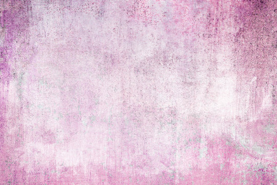 Old Purple Metallic Wall Background Or Texture