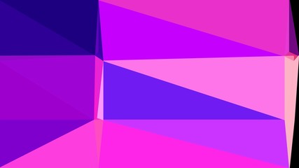 Fototapeta premium medium orchid, midnight blue and blue violet multi color background art. abstract triangle style composition for poster, cards, wallpaper or texture