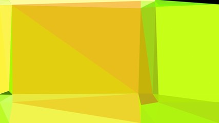 Obraz premium retro style triangle illustration. gold, very dark green and yellow green colors. for poster, cards, wallpaper design or backdrop texture