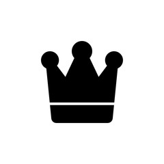 Crown vector icon. This icon use for admin panels, website, interfaces, mobile apps