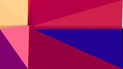 triangle background with crimson, dark blue and dark moderate pink colors. backdrop style composition for poster, cards, wallpaper or texture element
