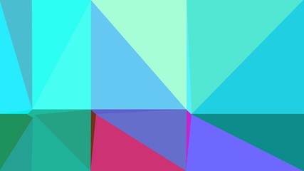 modern contemporary art with medium turquoise, turquoise and moderate pink colors. simple geometric background for poster, cards, wallpaper or texture