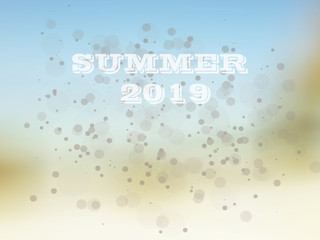Fototapeta na wymiar summer 2019 abstract background in pink pastel color