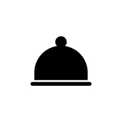 Cloche vector icon. This icon use for admin panels, website, interfaces, mobile apps