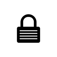 Lock vector icon. This icon use for admin panels, website, interfaces, mobile apps 