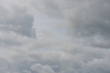 Naklejka na ściany i meble cloudy grey sky