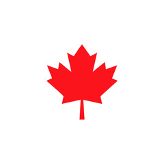 canada leaf symbol icon