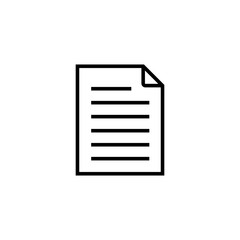 Document icon Vector