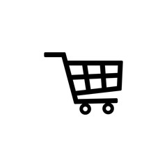 Shopping icon, Shopping cart icon vector
