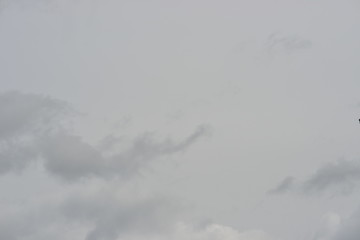 cloudy grey sky