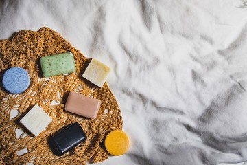 Shampoo bar with white background zero waste lifestyle