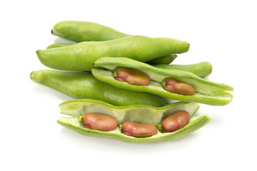 ピンクのそら豆