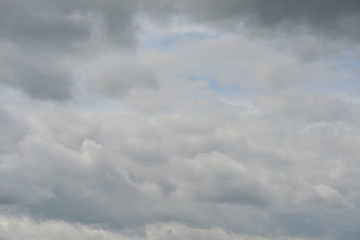 Obraz premium cloudy grey sky