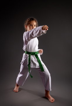 Little Karateka Girl