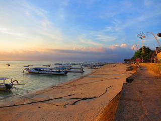 Paisaje marino en Bali