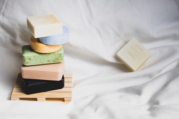 Shampoo bar with white background zero waste lifestyle