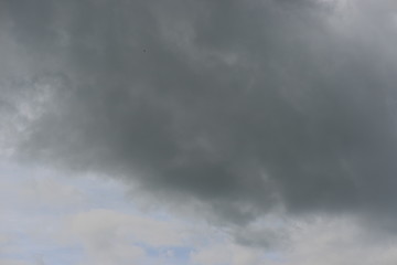 Fototapeta na wymiar cloudy grey sky