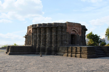 Daitya Sudan temple side view, Lonar, Buldhana District, Maharashtra, India