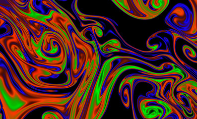 Magic space texture, pattern