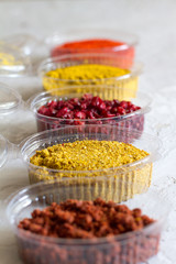delicious and aromatic spices for food