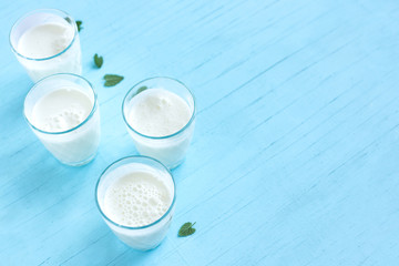 Ayran, homemade yogurt drink