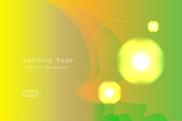 Colorful geometric background with Fluid and liquid shapes composition. Eps10