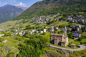 Valtellina (IT) - Montagna in Valtellina - Zona Castel Grumello - Chiesa di San Antonio Abate