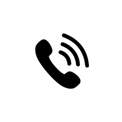 Fototapeta premium Phone call symbol icon vector