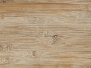 Bamboo cutting board texture