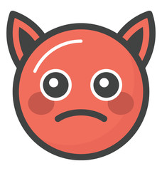 Devil Face Emoji