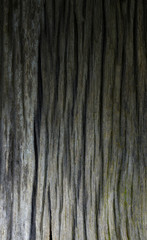 The old wood surface naturally changes over time.