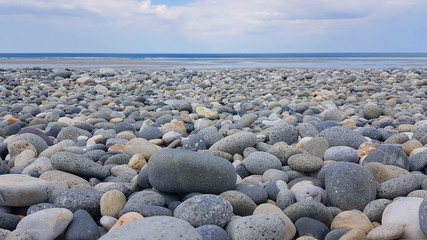 Pebbles on the Beach - 268147133