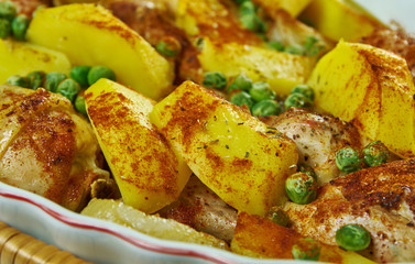 Italian-American Chicken Vesuvio