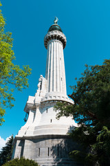 Fototapeta premium Historic monument lighthouse in Trieste Italy