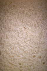 A white bread texture background