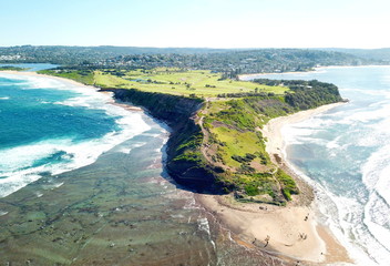 Long Reef Headland (Sydney NSW Australia) is an iconic headland was owned by the Salvation Army but now it belongs to the public.