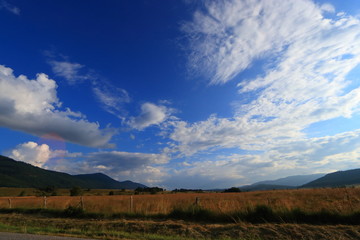 Pyrenean countryside in Capcir, Roussillon in the southern of France