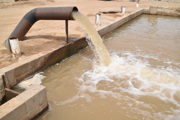 Arizona agriculture irrigation water transport system
